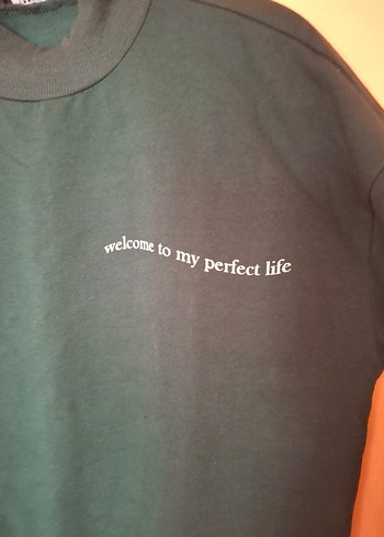 Kadın Yeşil Uzun Kollu Sweatshirt - Görsel 7