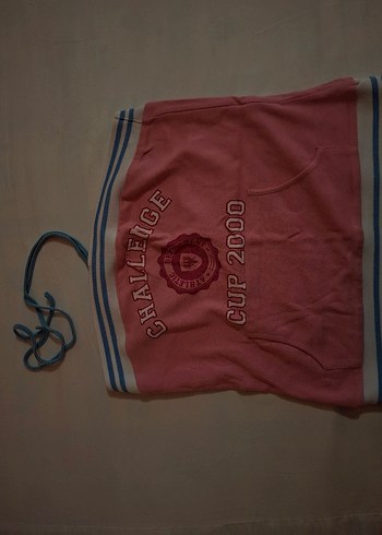 Pembe Baskılı Straplez - Görsel 4