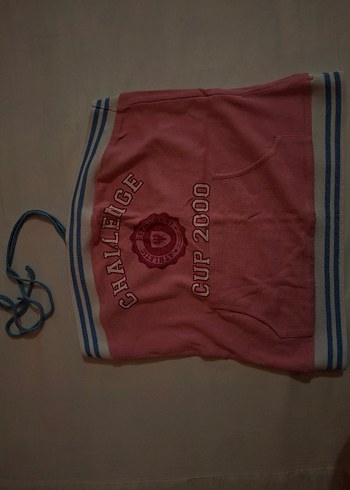 Pembe Baskılı Straplez - Görsel 5