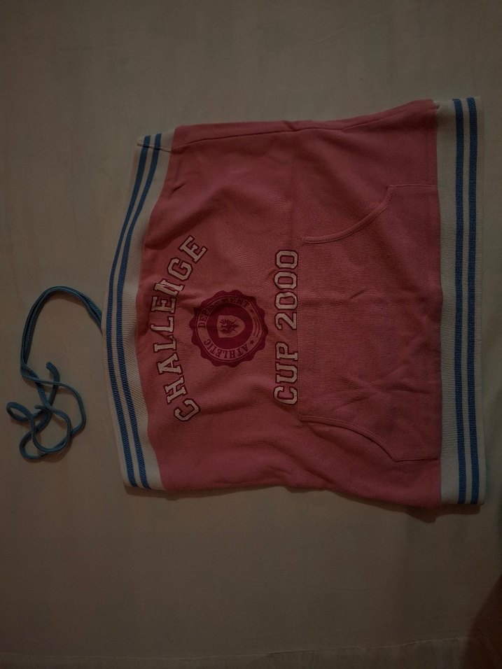 Pembe Baskılı Straplez - Görsel 5