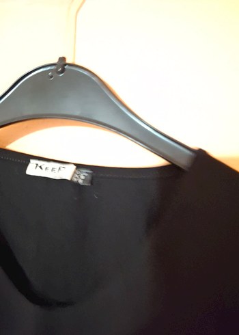 V Yaka Siyah Kadın Bluz - Görsel 6