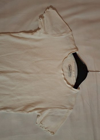 Beyaz Kısa Kollu Tişört - Görsel 5