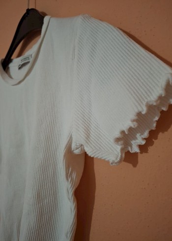 Beyaz Kısa Kollu Tişört - Görsel 6