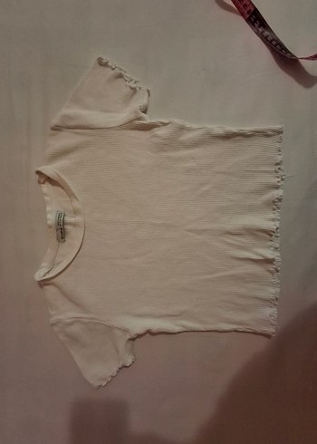 Beyaz Kısa Kollu Tişört - Görsel 9