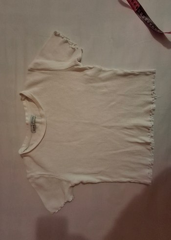 Beyaz Kısa Kollu Tişört - Görsel 8