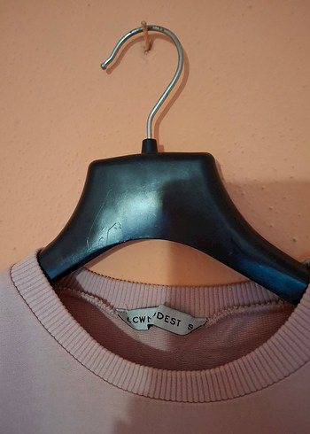 Bej Uzun Kollu Pamuklu Sweatshirt - Görsel 3