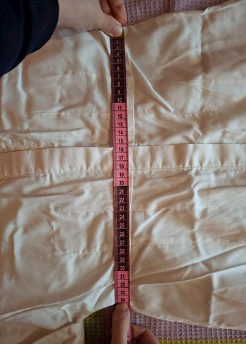 Beyaz Düğmeli Kısa Kollu Kadın Gömlek - Görsel 11