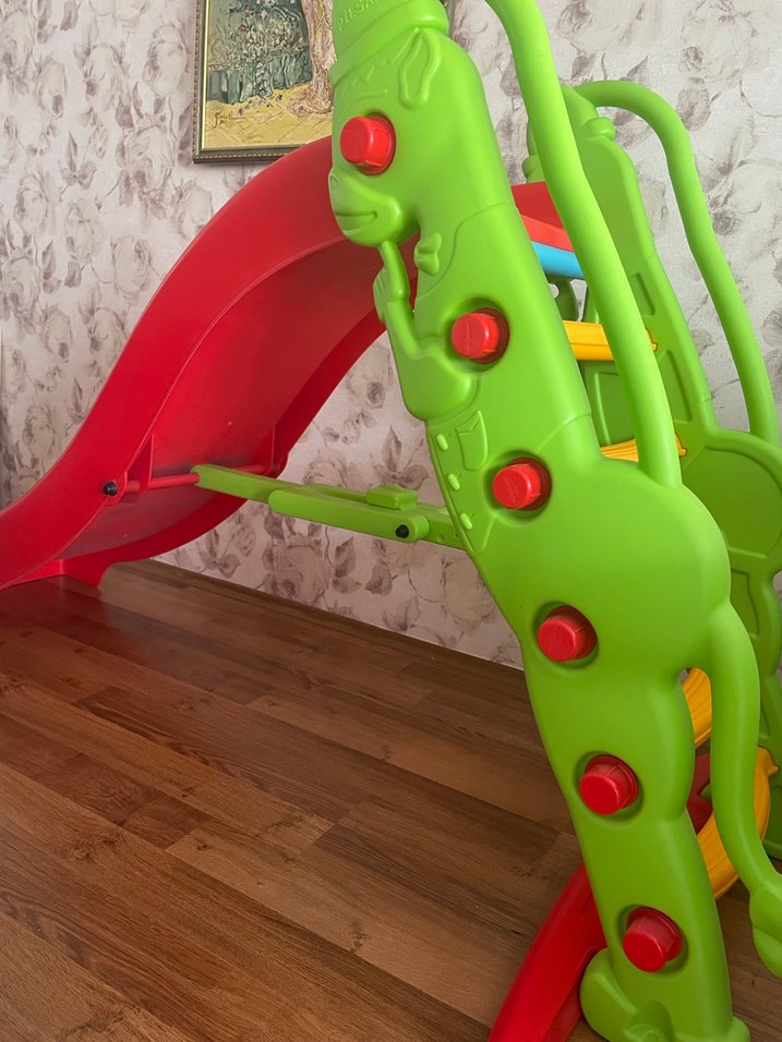 Renkli Çocuk Kaydıraklı Oyun Eşyası - Görsel 2