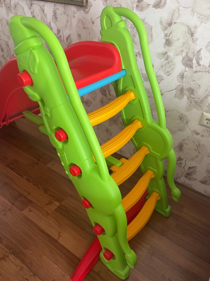 Renkli Çocuk Kaydıraklı Oyun Eşyası - Görsel 3