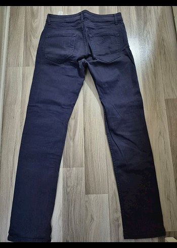 Erkek Gri Regular Fit Denim Pantolon - Görsel 2