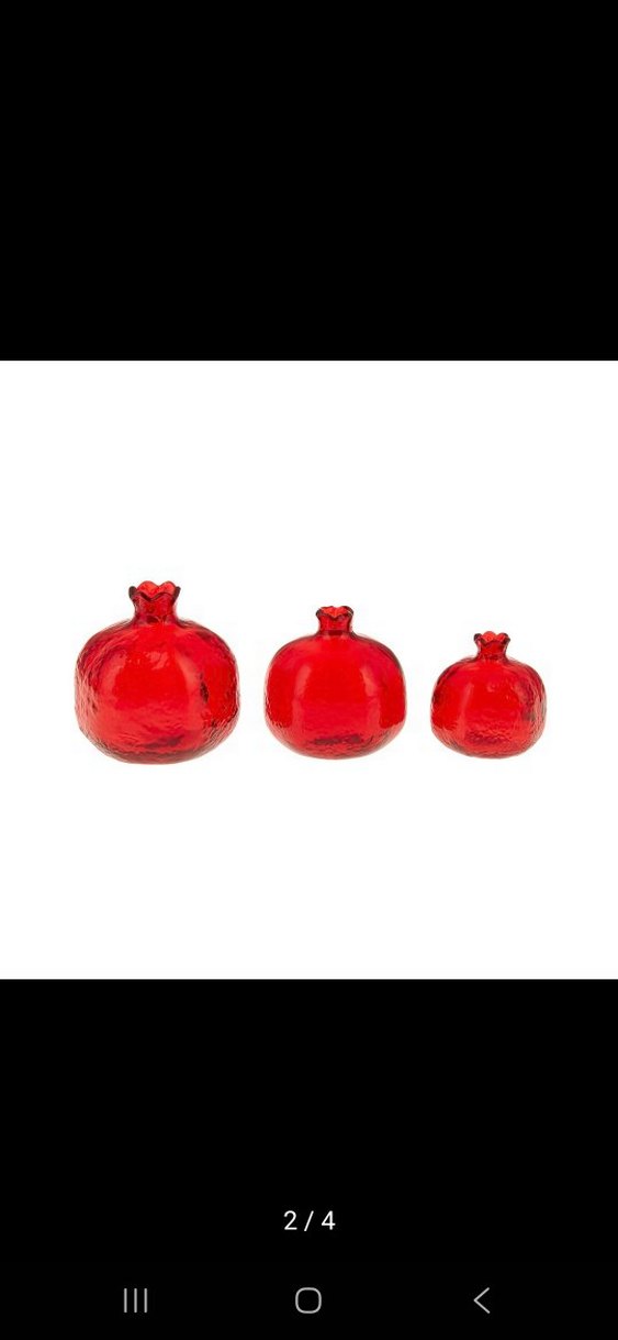 Renkli Kırmızı Nar Figürleri Seti - Görsel 2