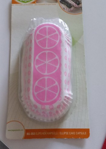 Renkli Pembe Kek Kapsülü - Görsel 3