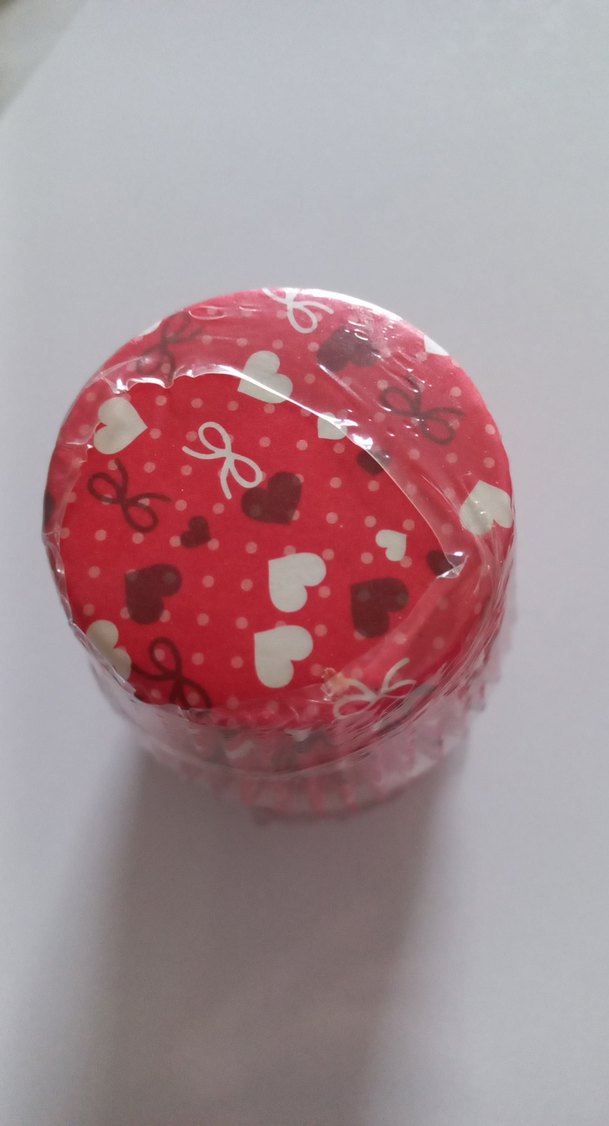 Kırmızı Renkli Parti Muffin Kapları - Görsel 2