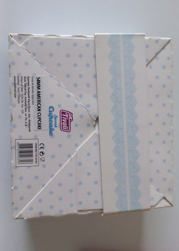 Mavi Cupcake Kalıpları Seti - Görsel 2