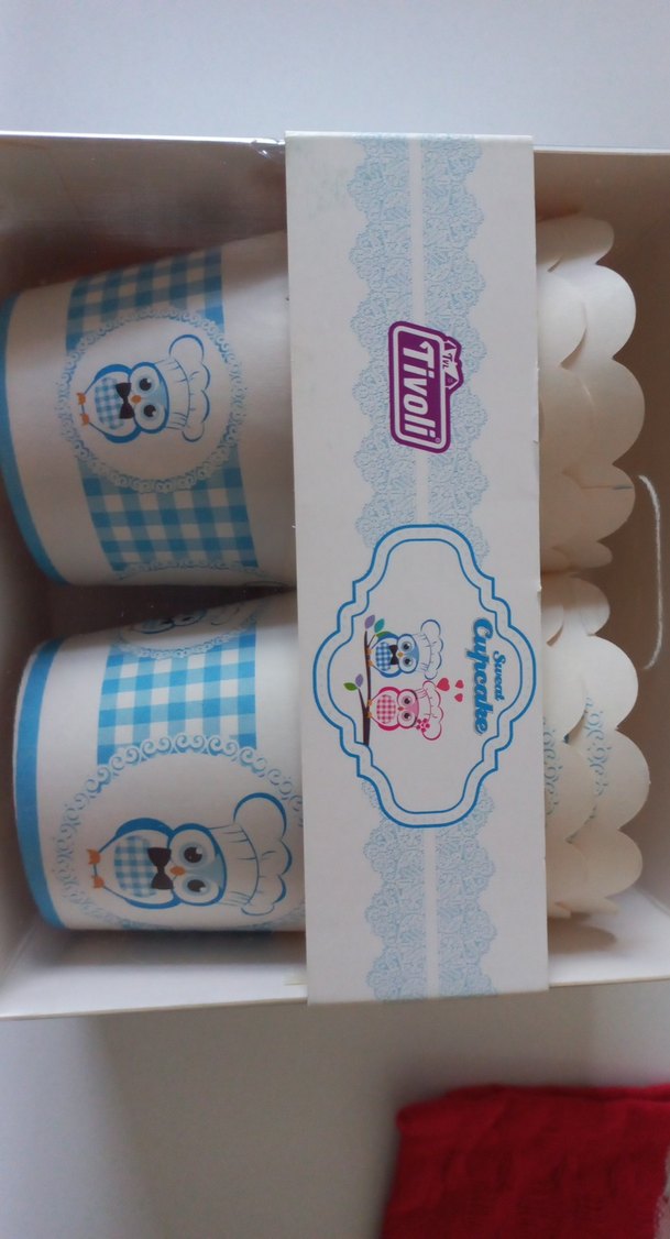 Mavi Cupcake Kalıpları Seti - Görsel 3