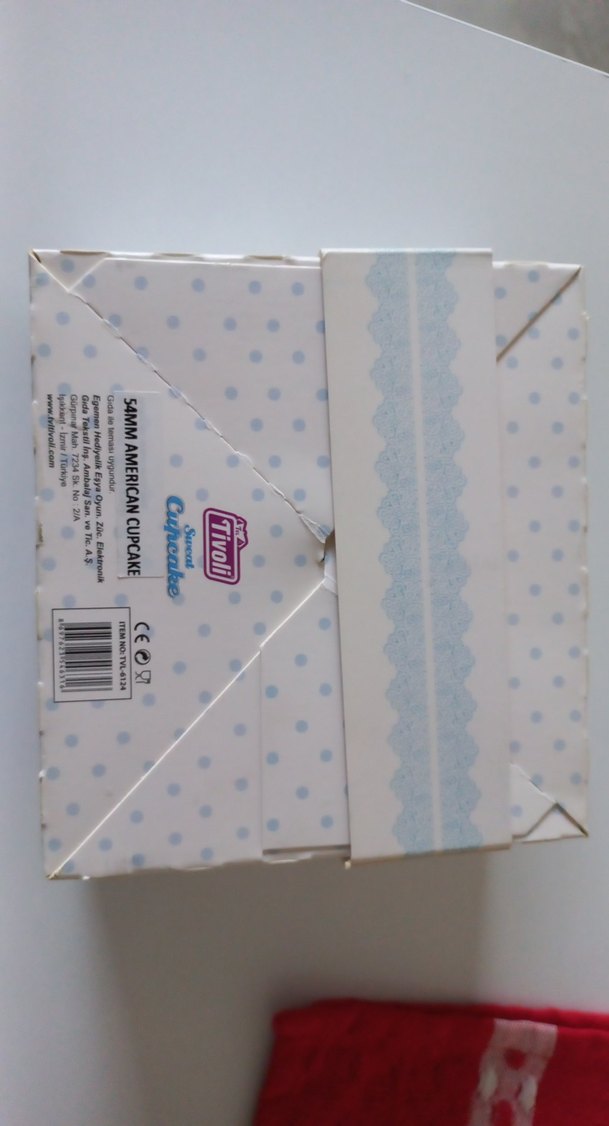 Mavi Cupcake Kalıpları Seti - Görsel 2