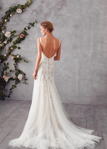 Oleg Cassini İkonik Kapak Modeli(Elvin Levinler tercihi) + duvak - Görsel 6