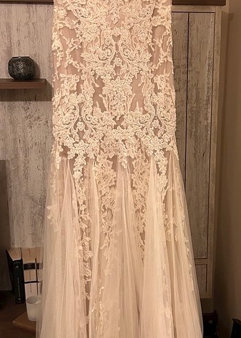 Oleg Cassini İkonik Kapak Modeli(Elvin Levinler tercihi) + duvak - Görsel 9