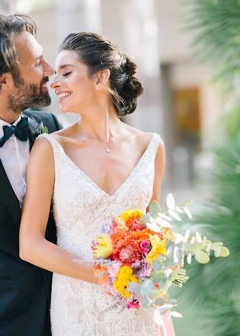 Oleg Cassini İkonik Kapak Modeli(Elvin Levinler tercihi) + duvak - Görsel 13