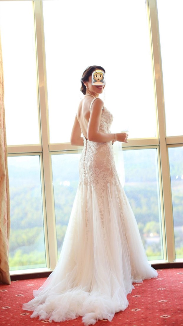 Oleg Cassini İkonik Kapak Modeli(Elvin Levinler tercihi) + duvak - Görsel 3