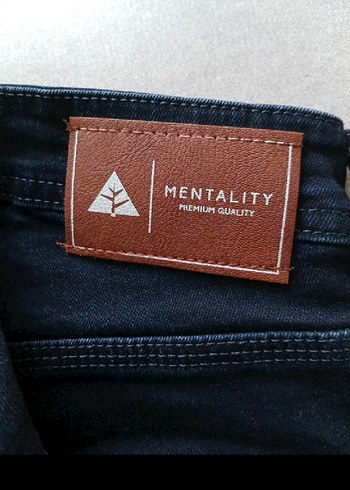 Koyu Mavi Denim Pantolon - Görsel 2