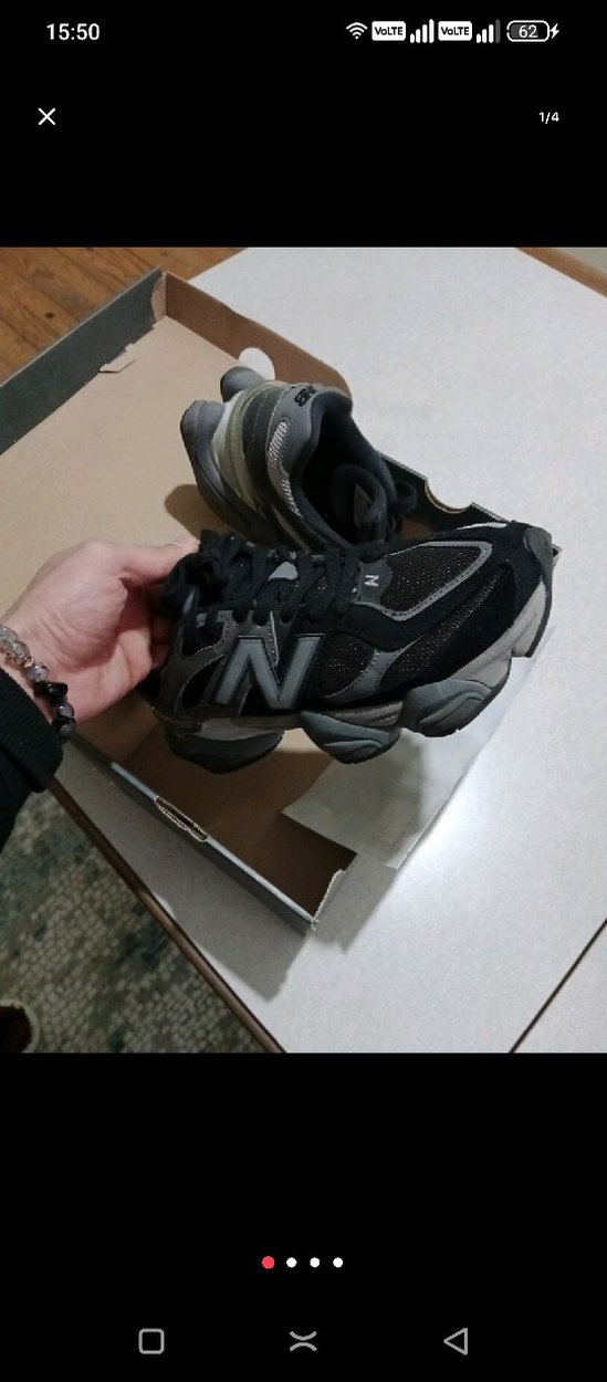 New Balance Siyah  spor Ayakkabı - Görsel 4