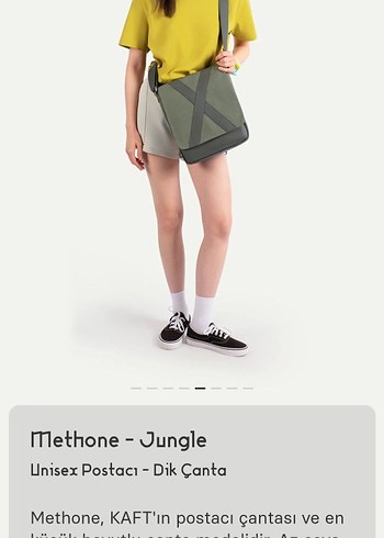KAFT ÇANTA methone jungle - Görsel 3