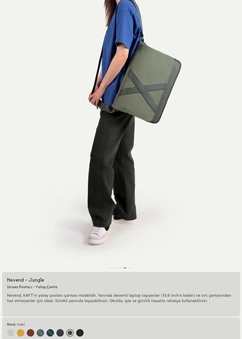 KAFT ÇANTA nevend (jungle) - Görsel 3