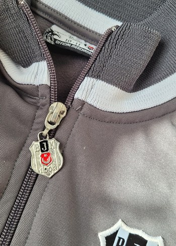 Beşiktaş Erkek Çocuk Gri Sweat - Görsel 7