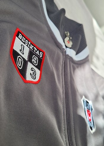 Beşiktaş Erkek Çocuk Gri Sweat - Görsel 3