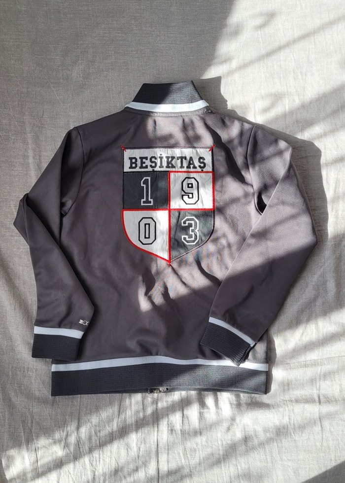 Beşiktaş Erkek Çocuk Gri Sweat - Görsel 2