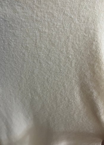 V Yaka Örgü Kadın Kazak - Görsel 5