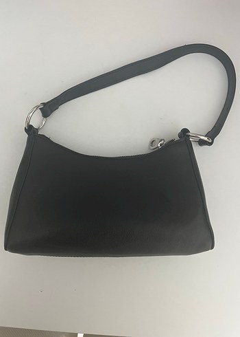Pull&Bear Siyah Deri Omuz Çantası - Görsel 2