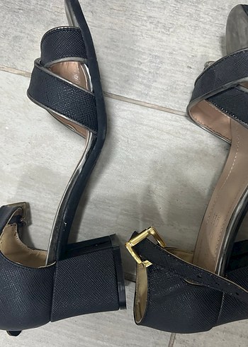 Punto Füme Topuklu Ayakkabı - Görsel 2