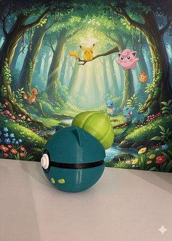 Pokemon Bulbasaur Pokéball  - Görsel 2