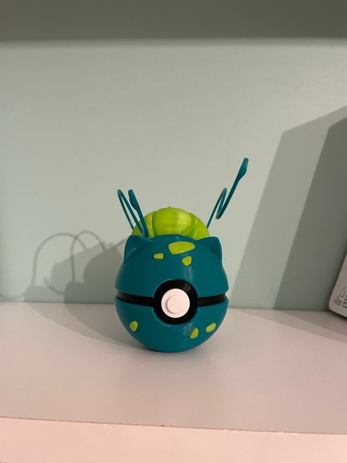 Pokemon Bulbasaur Pokéball  - Görsel 3