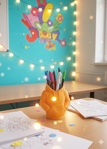 HOODİE KALEMLİK masanızın yeni stilikonu - Görsel 2