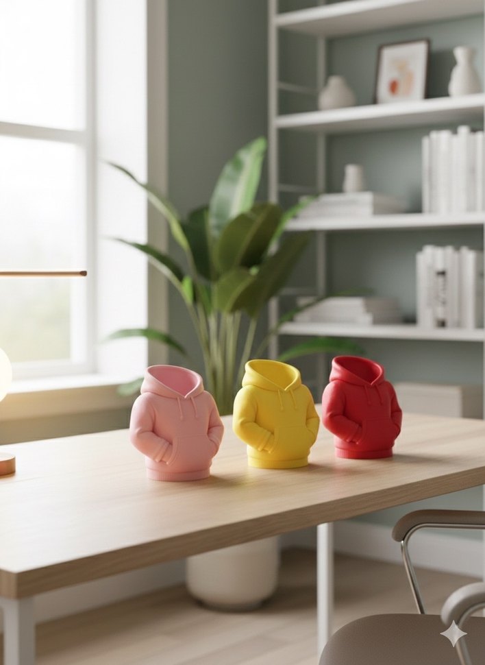 HOODİE KALEMLİK masanızın yeni stilikonu - Görsel 4