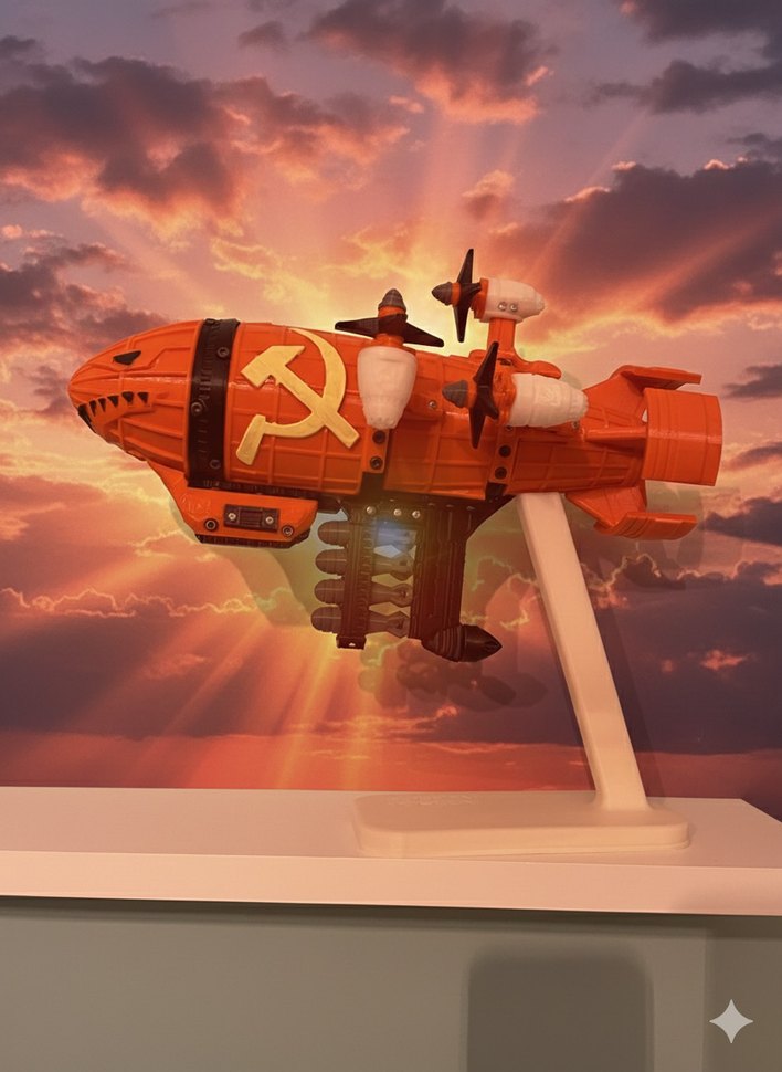 Red Alert Kirov zeplin - Özel Yapım - Görsel 2