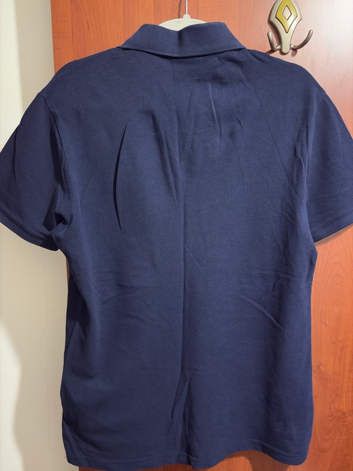 Erkek Lacivert Düğmeli Polo tişört - Görsel 3