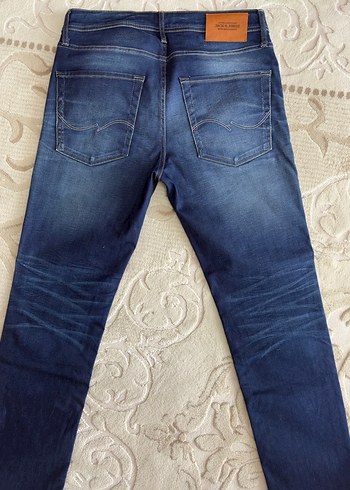 Jack & Jones Erkek Mavi Denim Pantolon - Görsel 5
