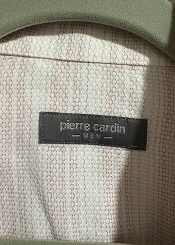 Pierre cardin Pembe Erkek Keten Gömlek, Uzun Kollu, Düğmeli - Görsel 2