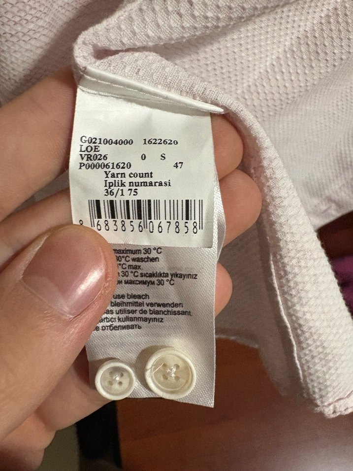 Pierre cardin Pembe Erkek Keten Gömlek, Uzun Kollu, Düğmeli - Görsel 3