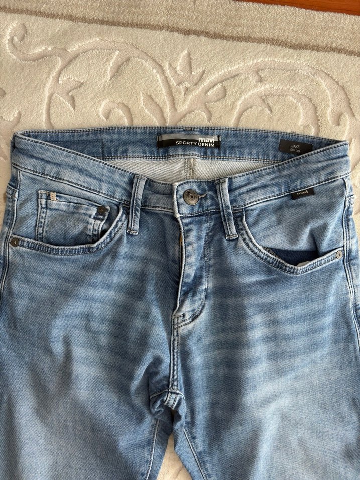 Mavi Erkek Kot Denim Pantolon - Görsel 3