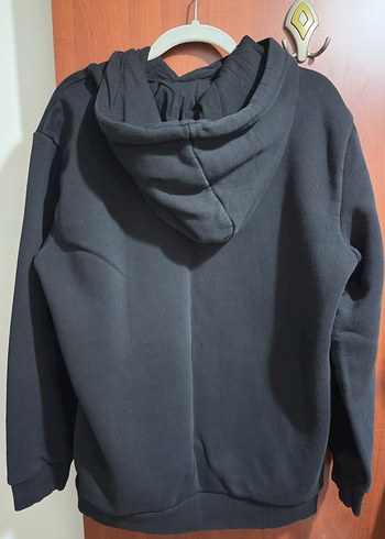 Loft Siyah Kapüşonlu regular fit Sweatshirt - Görsel 2