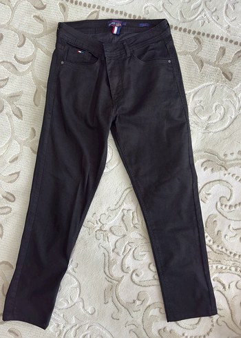 Siyah Slim Fit Denim Erkek Jean Pantolon - Görsel 2
