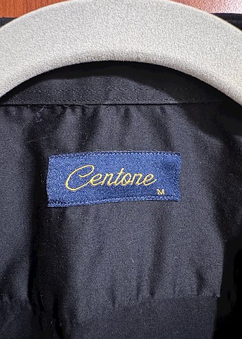 Centone Düğmeli Siyah Erkek Gömlek - Görsel 2