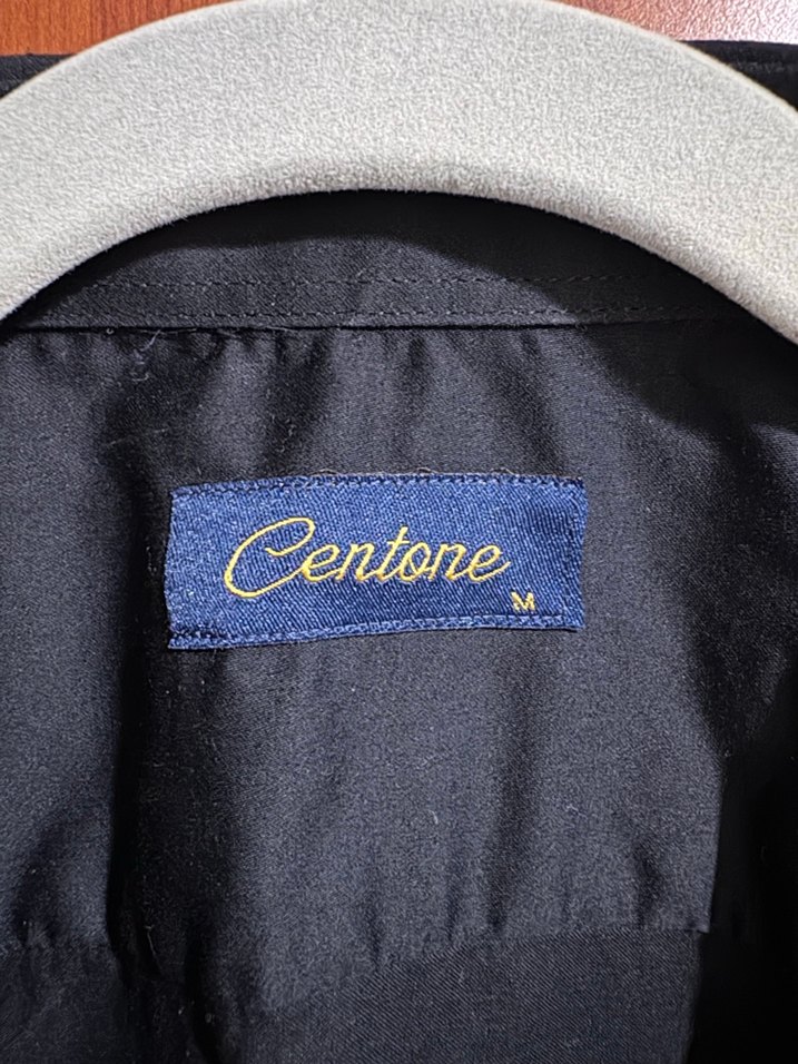 Centone Düğmeli Siyah Erkek Gömlek - Görsel 2