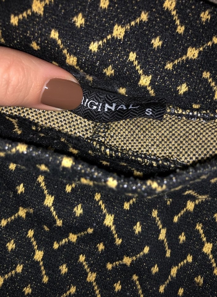 Siyah Desenli Kadın Mini Şort Etek - Görsel 2