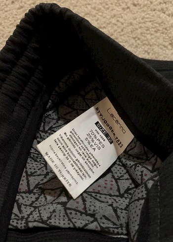 Erkek Siyah Süet Midi Kumaş Pantolon - Görsel 3